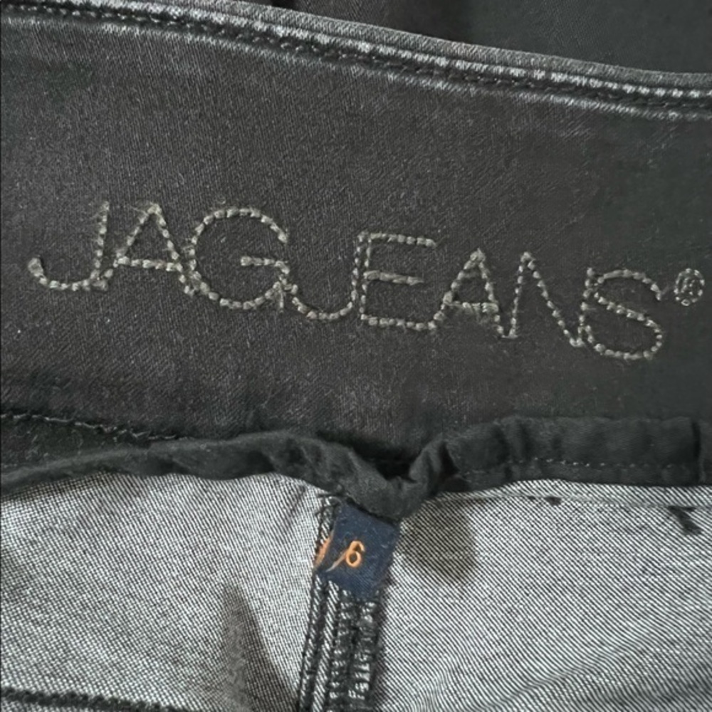 Jag Slip-On Black Jeans Classic Fit Size 6 - Picture 7 of 8
